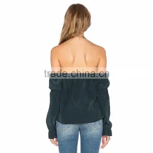 Ladies New Style Formal Sexy Top Blouse thumbnail-3