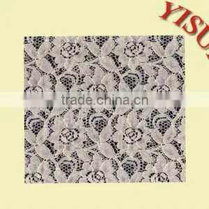 High Quality Chantilly Lace Fabric thumbnail-1