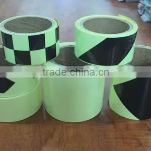 China Manufacturer Hot Selling Glow in the Dark Luminous Tape,photoluminescent Vinyl Film thumbnail-2