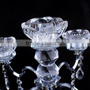 Table Decoration for Wedding Glass Candleholder thumbnail-5