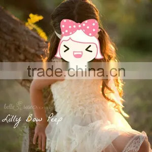 Fashion Baby White Tutu Petti Skirt Wholesale Baby Girl Dress Tutu Mini Skirt for Kids Clothing thumbnail-1