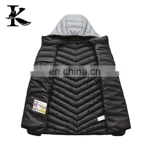 Hot Sale Reflective Breathable Winter Down Jacket Padded Coats With Hood thumbnail-6