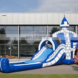 Kids Inflatable Bouncy Castle With Water Slide Clearance thumbnail-5