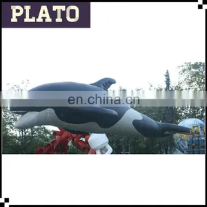Large Inflatable Killer Whale Growing Sea Animal for Exhibition thumbnail-1