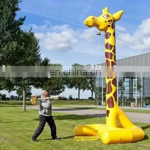 OPBLAASBAAR KOP VAN JUT SPEL GIRAFFE THEMA OPBLAASBARE thumbnail-1