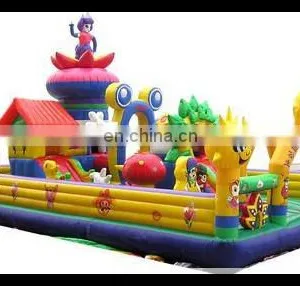 Best Selling Inflatable Giant Playground Fun City Sun Flower Bouncer thumbnail-1