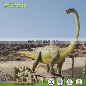 Long Neck Moving Animatronic Dinosaur Robot For Exhibition thumbnail-1