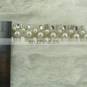 New Design Fashion Beads Crystal Decorative Trim Wholesale, Trimmings for Dresses thumbnail-2