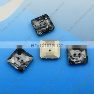 Wholesale Sew on Crystal Button for Women Rhinestone Costume Jewelry Accessories thumbnail-4