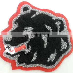 Custom Polyester Embroidery Towel Chenille Patches thumbnail-1
