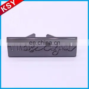 Custom Metal Garment Clothing Labels With Engraved Logo thumbnail-6