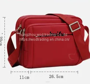 Waterproof Polyester Messenger Bag With Long Shoulder thumbnail-1