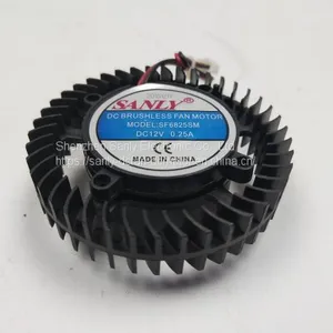 DC 12v 6825 Ball Bearing Brushless Cooling Fan Centrifugal Fan thumbnail-1