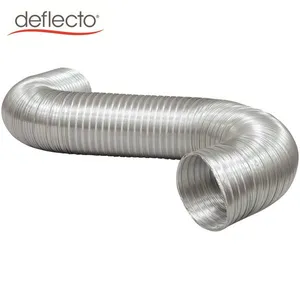 Semi Rigid Flexible Duct Exhaust Air Duct for Dryer Air Condition thumbnail-1