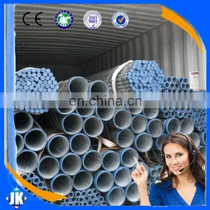Q195 Pre-galvanized Steel Round Pipe/carbon Steel Structural Black thumbnail-2