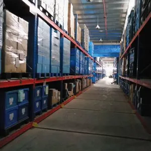 Tight Sealing Moving Warehouse Racking Heavy Duty Mobile Shelving thumbnail-1