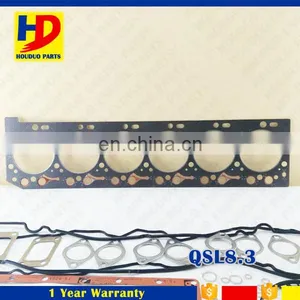QSL8.3 Engine Overhaul Cylinder Head Gasket Set thumbnail-5