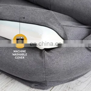 Plush Orthopedic Foam Dog Bed Memort Foam Pet Bed With Machine Washable Removable Cover thumbnail-3