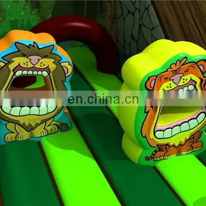 2020 New Design Forest Theme Inflatable Monkey Park Slide for Kids thumbnail-6