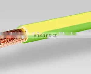 Copper Core Earthing Cable PVC Insulation 50mm2 Yellow Green Grounding Cable thumbnail-4