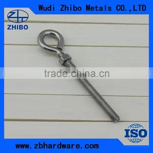 Manufacture Supply 304 316 Stainless Steel Eye Bolt DIN580 With High Grade Quality thumbnail-3