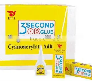 Instant Super Glue 3 Seconds in Bottle thumbnail-1