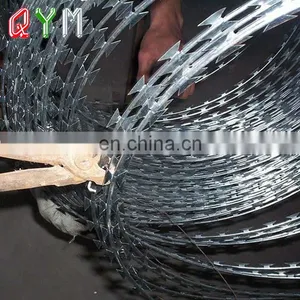 QYM High Quality Concertina Razor Wire Fence thumbnail-4