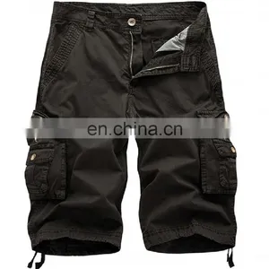 Wholesale Zip Fly Casual Summer Chino Cargo Shorts Pants for Men thumbnail-5