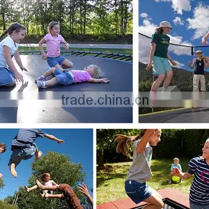 Playground Equipment Round Outdoor Jumping Trampoline thumbnail-5