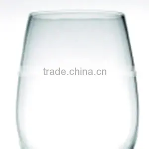 Handmade Mouth Blown High Quality Transparent Red Wine Glass thumbnail-3