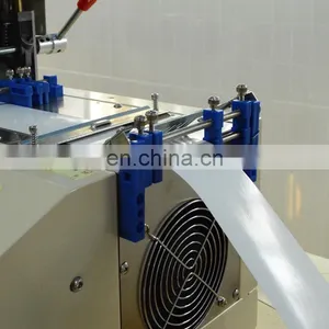 Small Computer Hot Cutting Nylon Polyester Webbing Strap Belt Automatic Roll to Sheet Cutting Machine thumbnail-5