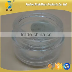20ml Clear Round Glass Cream Jar thumbnail-2