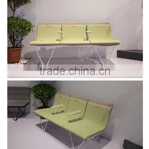 Good Price Hotsale Fabric Cushion Public Waiting Chair Commercial Furniture H63A-3F-E thumbnail-1