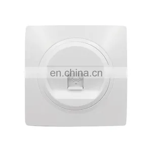 Yaki Hot Selling Fashion Contracted Switch White Copper Accessories French Standard Socket High Quality Wall Socket thumbnail-5