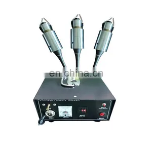 High Efficient Economic Ultrasonic Sealing System for Nylon Pyramid Tea Bag Making Machine thumbnail-1