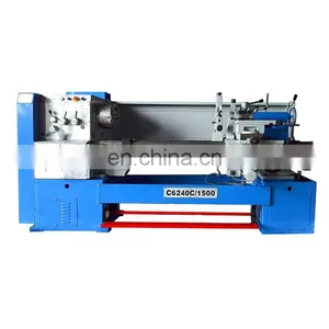 1500mm Length C6240C 52mm Spindle Metal Manual Lathe Machine Torno for Sale thumbnail-1