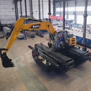Pontoon Amphibious Excavators Fuel Saving Excavator Under Water for Dredging thumbnail-1