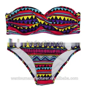 2016 New Sexy Push Up Padded Swimsuit Bikini Brazilian Biquini Quality Choice thumbnail-4