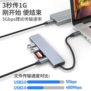 Type-C 6-in-1 Docking Station thumbnail-2