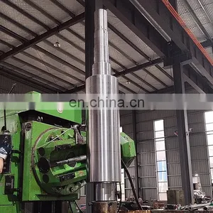 Factory Direct Manufacturer Forged Steel Shaft 4340 Hardening & Tempering Long Main Shaft thumbnail-3