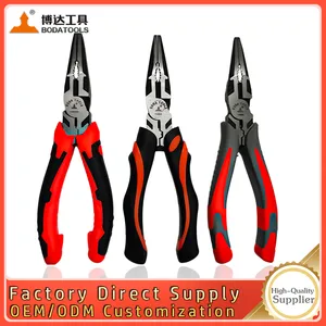 BODA-level Eccentric and Ergonomic Pointed Pliers Wholesale, OEM Customization, Multi-functional Wire Pliers. thumbnail-1
