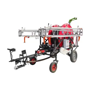Hose Reel Irrigation Machine Moving Rain Gun Farm Traveling Winch Sprinkler Irrigation PE Pipe Irrigator Travelling Sprinkler Irrigation thumbnail-4
