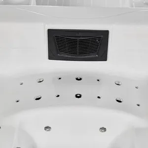In-ground Infinity Smart Temperature-controlled Finished Swimming Pool; Small Home Wave-reverse Current Fitness Pool; Acrylic Family thumbnail-5