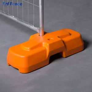 Construction Site Hoarding Fence Australia Movable Wire Mesh Cross Tube Temporary With Foot thumbnail-3