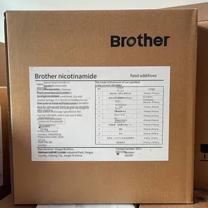 Food-grade Nicotinic Acid Powder, Nicotinamide, Vitamin pp Food Additive, Nutritional Fortifier thumbnail-3