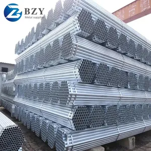 Q195 Galvanized Round Fence Steel Pipe Galvanized Scaffolding Steel Tube g I Pipe thumbnail-5
