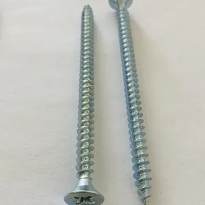 Factory Direct Yellow Zinc Pozi Drive Chipboard Screws - Custom Retail Packaging Available - OEM/ODM thumbnail-5