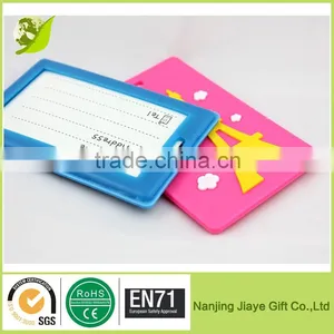 Soft PVC Luggage Tag Travel Tag thumbnail-2