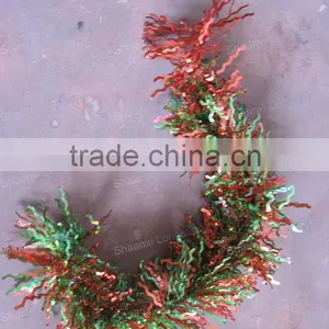 Colourful Christmas Tinsel Decoration thumbnail-1