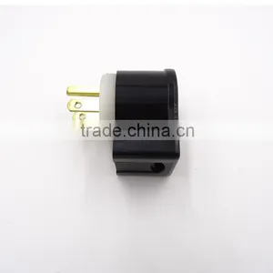 Super Tough Nylon Black-beige Nema 5-15 Plug/Right Angled NEMA 5-15P/Industrial Plug thumbnail-2